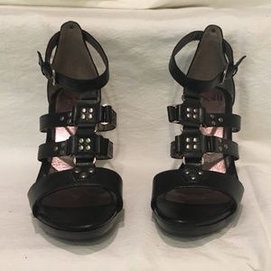 Sofft Black Strappy Heels NEW!